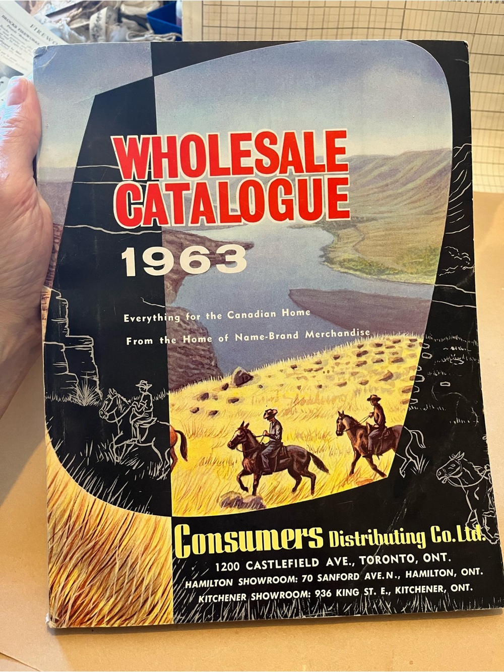 Vintage Consumers Distributing Wholesale Catalogue 1963